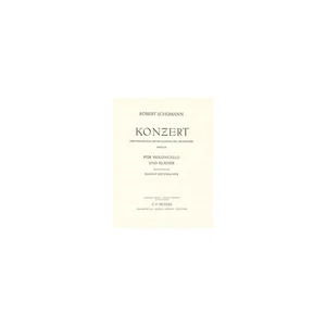 Edition Peters Schumann Cellokonzert op. 129