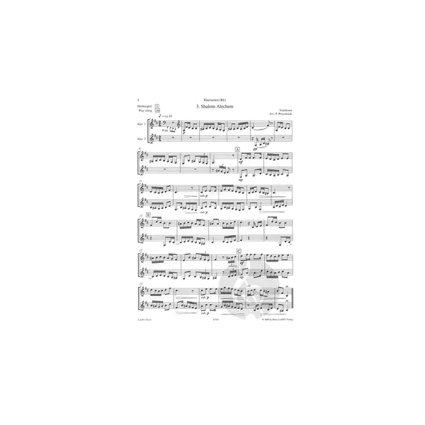 Edition Peters That's Klezmer Clarinet
