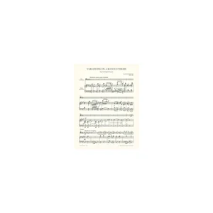 Edition Peters Tschaikowsky Variationen Cello