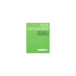 Edition Peters Violinschulwerk Etüden 1