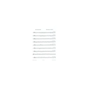 Edition Peters Violinschulwerk Etüden 1