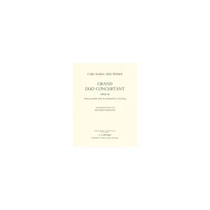 Edition Peters Weber Grand Duo Concertant