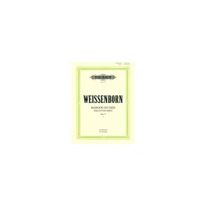 Edition Peters Weissenborn Fagott-Studien 1