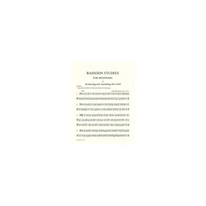 Edition Peters Weissenborn Fagott-Studien 1