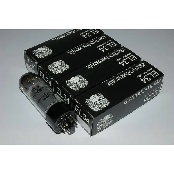 Electro Harmonix EL34EH matched Quartett