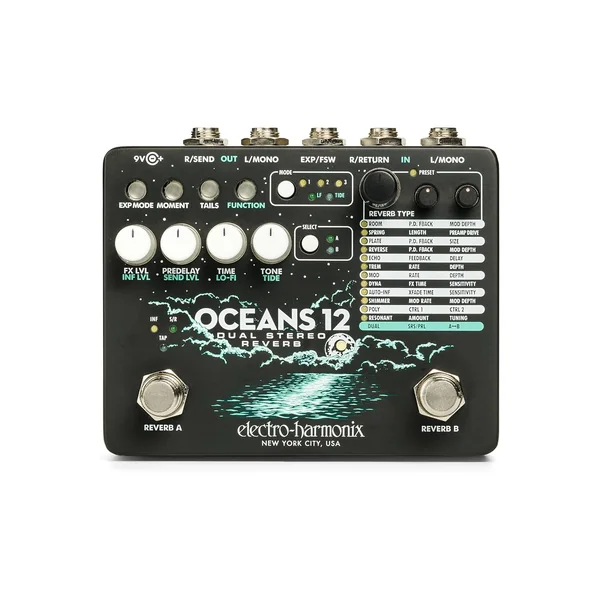 Electro Harmonix Oceans 12 Reverb