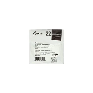 Elixir .022 Plain Steel
