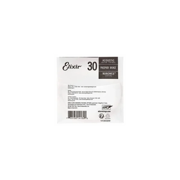 Elixir .030 Western Guitar Ph.