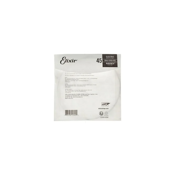 Elixir .045 El. Bass Single String