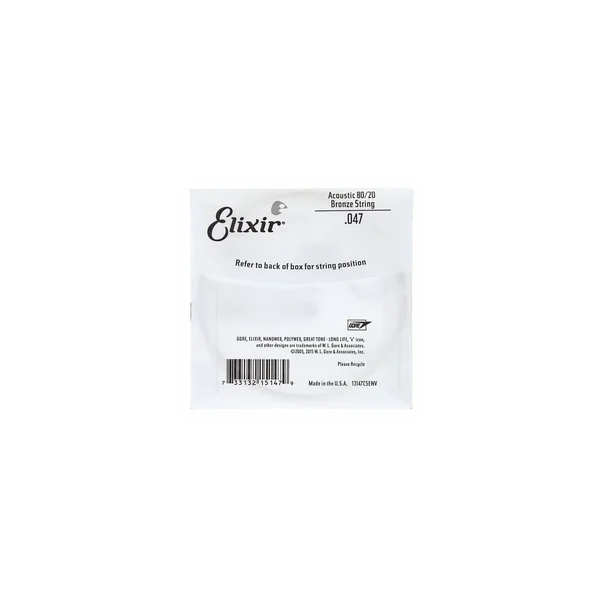 Elixir .047 Western Bronze 80/20 NW