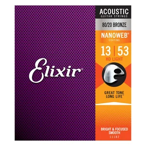 Elixir 11182 80/20 Bronze HD Light