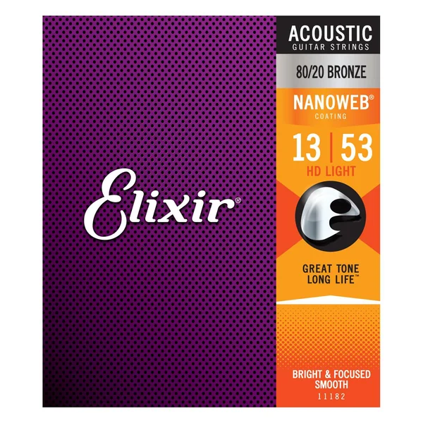 Elixir 11182 80/20 Bronze HD Light