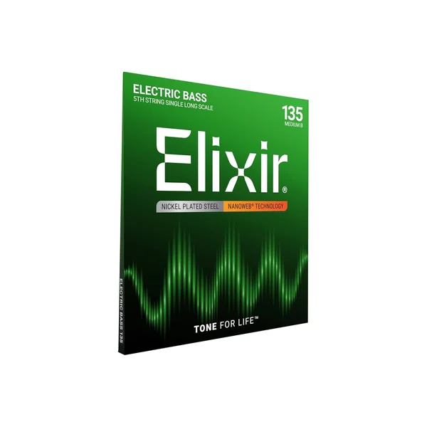 Elixir .135 Bass Single String