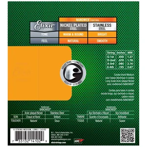 Elixir 14102 Nanoweb Medium Longscale