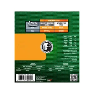 Elixir 14202 Nanoweb 5-String Light