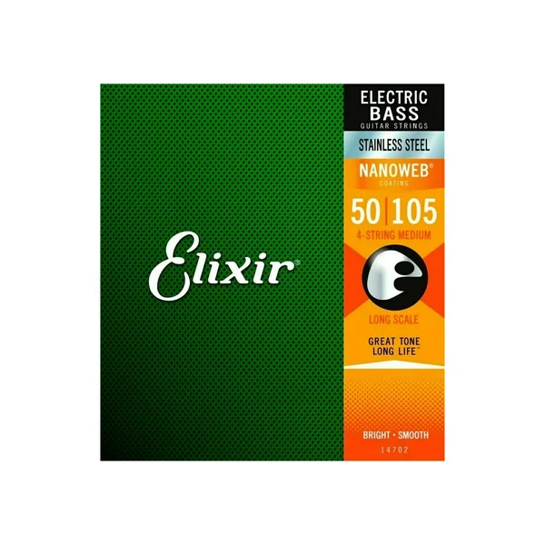 Elixir 14702 Stainless Steel Med.Bass