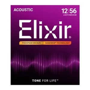 Elixir 16077 Light Medium Nanoweb