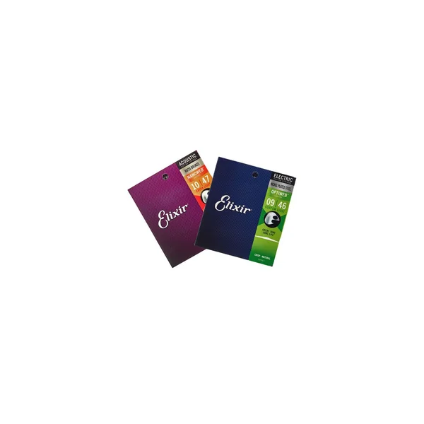 Elixir Acoustic/E-Guitar Bundle