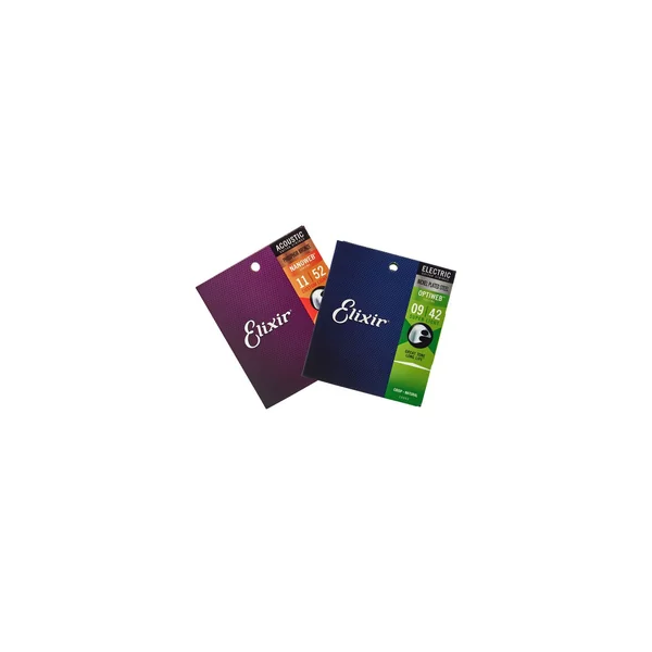Elixir Acoustic/E-Guitar Bundle