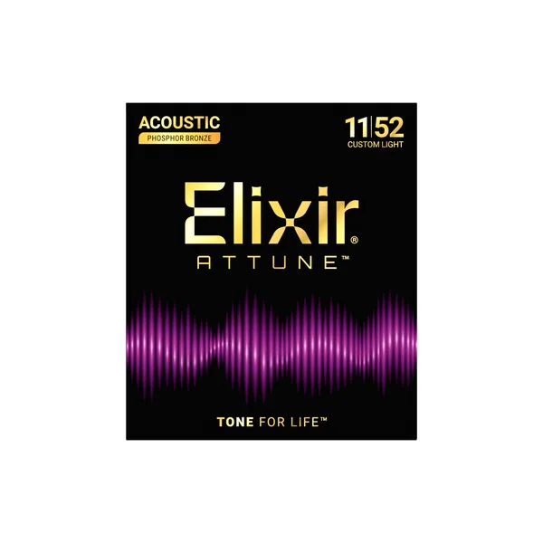 Elixir Attune 21027 Phosphor Bronze