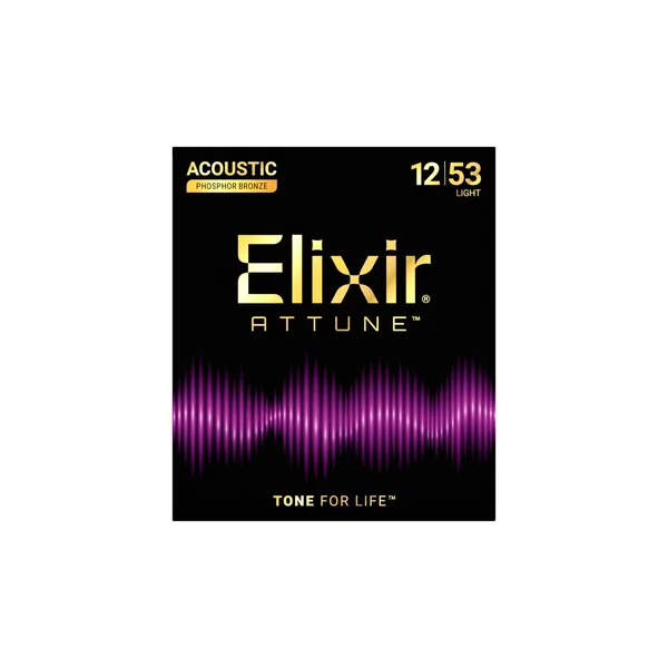 Elixir Attune 21052 Phosphor Bronze