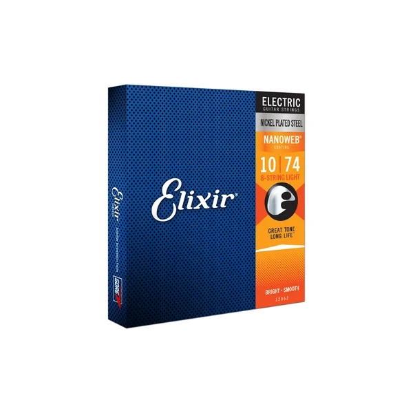 Elixir Nanoweb 12062 8-String Light