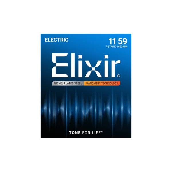 Elixir Nanoweb 12106 7-String Medium