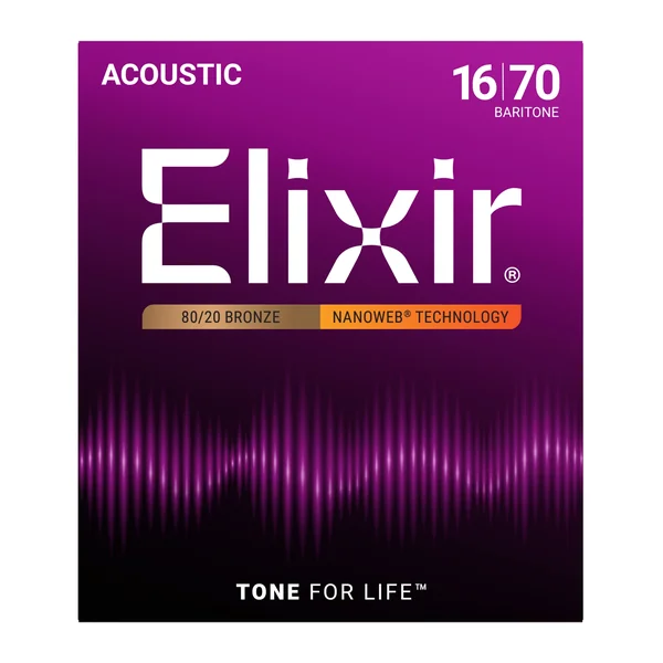 Elixir Nanoweb Baritone Acoustic