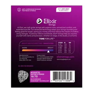 Elixir Nanoweb Baritone Acoustic