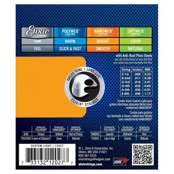 Elixir Nanoweb Custom Light