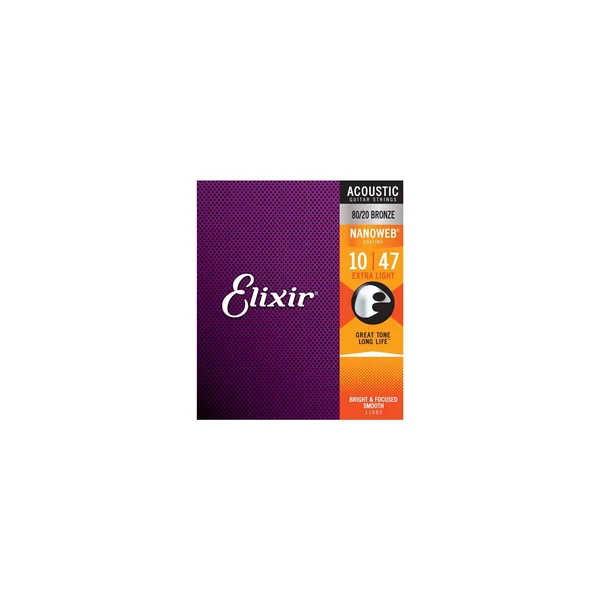 Elixir Nanoweb Extra Light Acoustic
