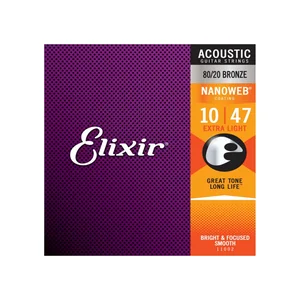 Elixir Nanoweb Extra Light Acoustic
