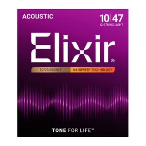Elixir Nanoweb Light 12 Str. Acoustic