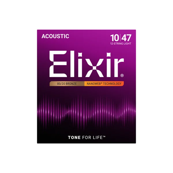 Elixir Nanoweb Light 12 Str. Acoustic