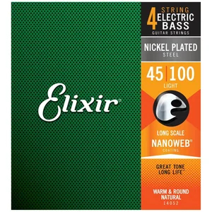 Elixir Nanoweb Light Bass Guitar