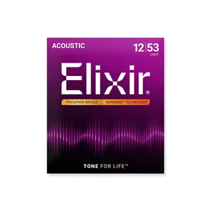 Elixir Nanoweb Light Phosphor Bronze