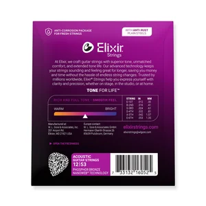 Elixir Nanoweb Light Phosphor Bronze