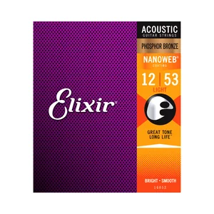 Elixir Nanoweb Light Phosphor Bronze