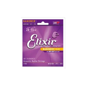 Elixir Nanoweb Medium Acoustic