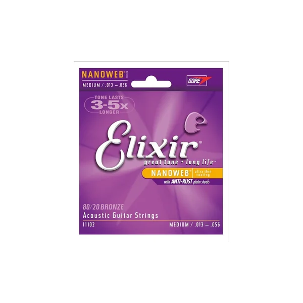 Elixir Nanoweb Medium Acoustic