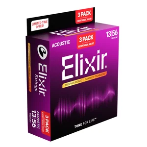 Elixir Nanoweb Medium Phosphor 3P