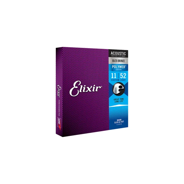 Elixir Polyweb Custom Light Acoustic