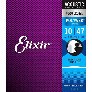Elixir Polyweb Light 12 Str. Acoustic
