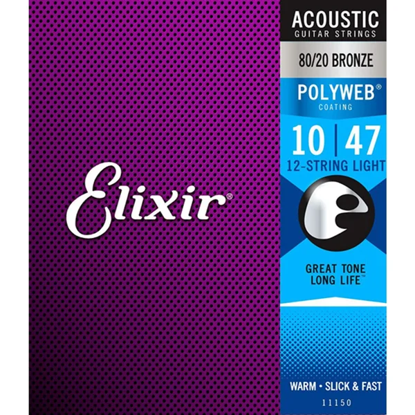 Elixir Polyweb Light 12 Str. Acoustic