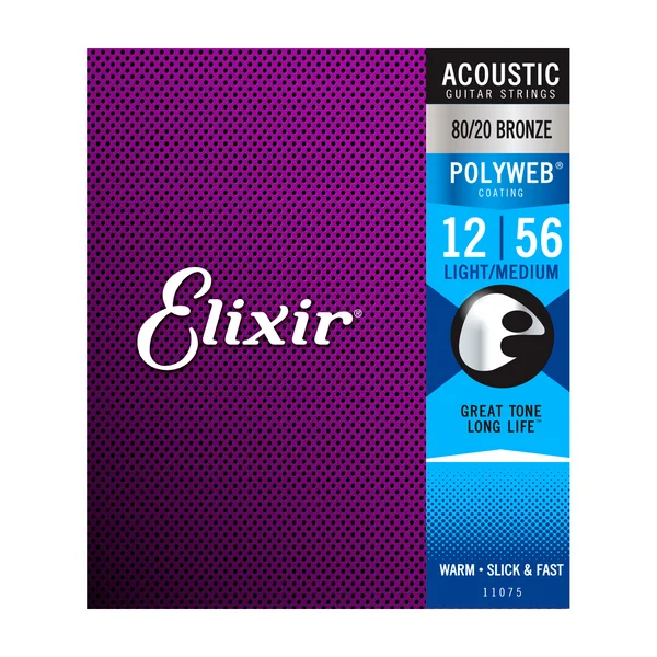 Elixir Polyweb Light-Medium Acoustic
