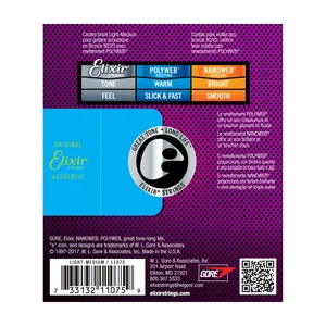 Elixir Polyweb Light-Medium Acoustic