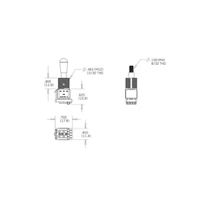 EMG 3 Pos Toggle Switch BK
