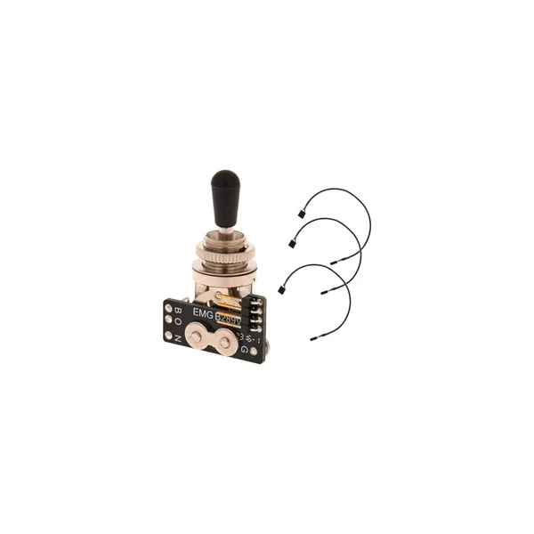 EMG 3 Pos Toggle Switch NA- BK