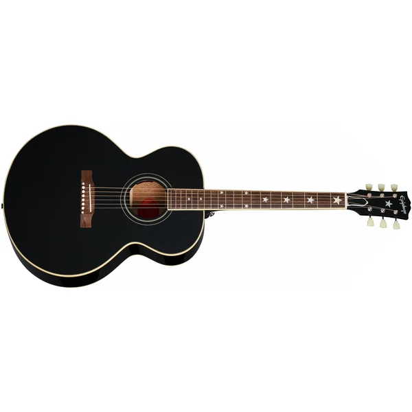 Epiphone J-180 LS Ebony