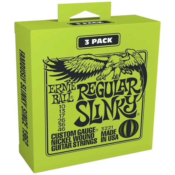 Ernie Ball 3221 3 Pack